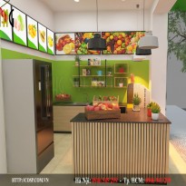 Thiết kế shop trái cây Anh Điền – Tân Bình